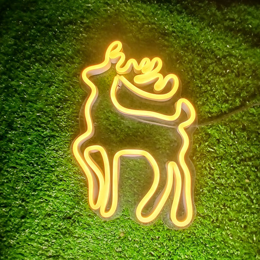 Diseño con motivo Navideño "Reno"