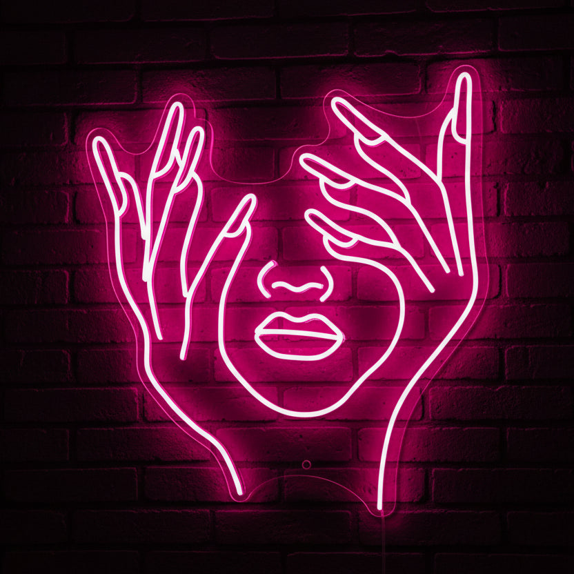 Diseño Salón de Belleza Led Neón