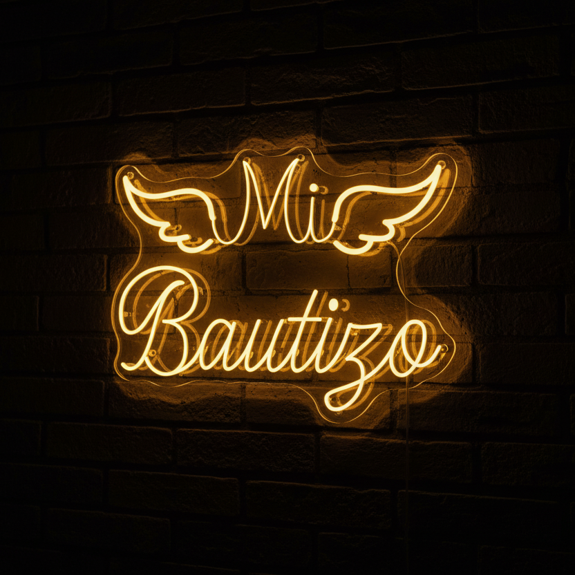 LUCES Led mi bautizo