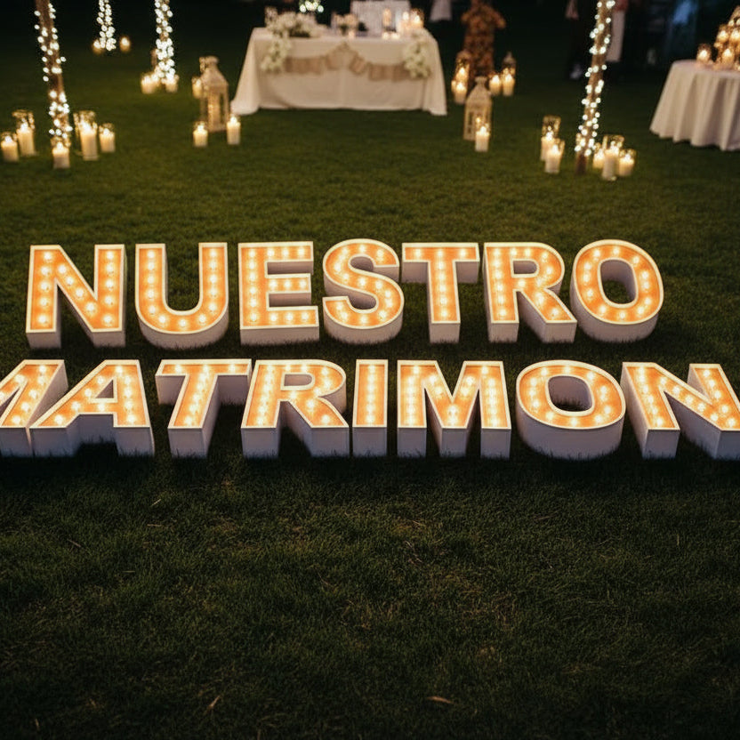 LETRAS INDIVIDUALES 3D