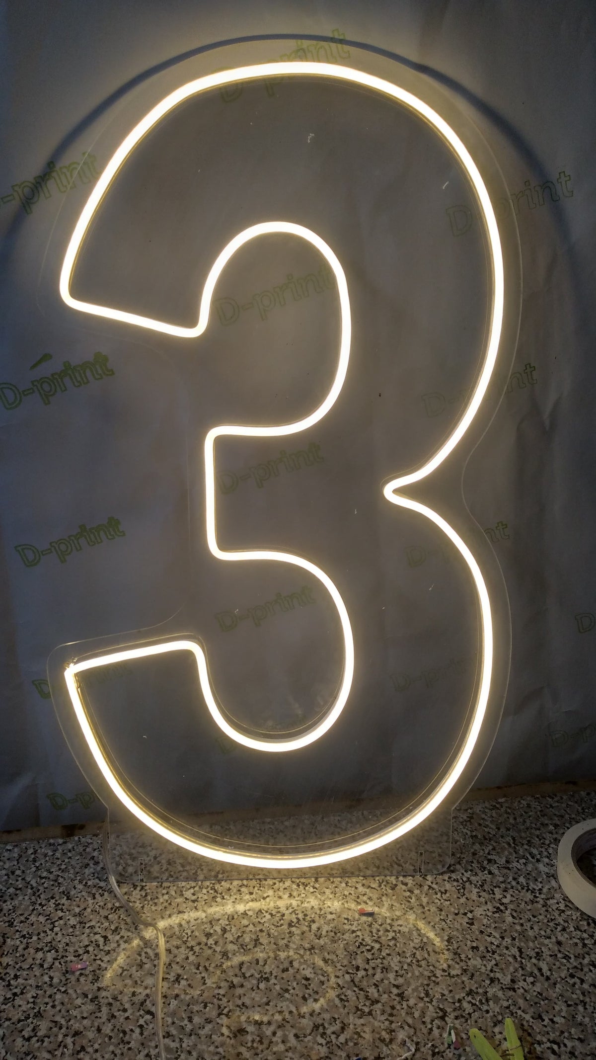 NUMERO LED 3