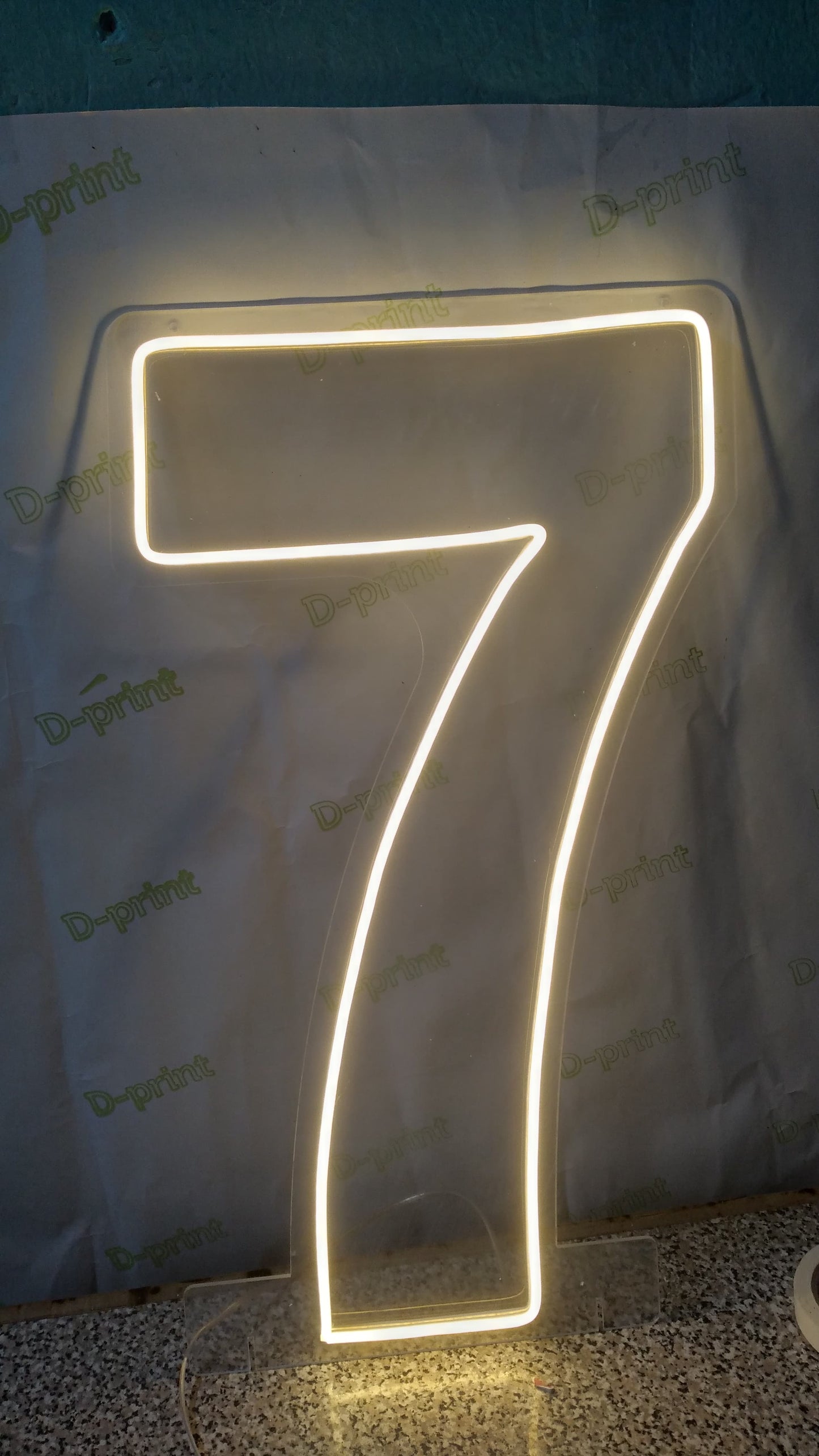 NÚMERO LED 7