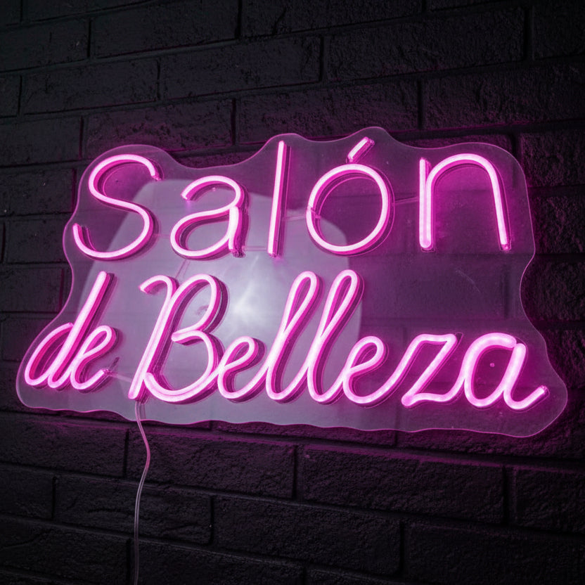 SALON DE BELLEZA LED
