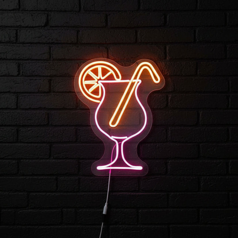 FIGURA VAZO CÓCTEL LED