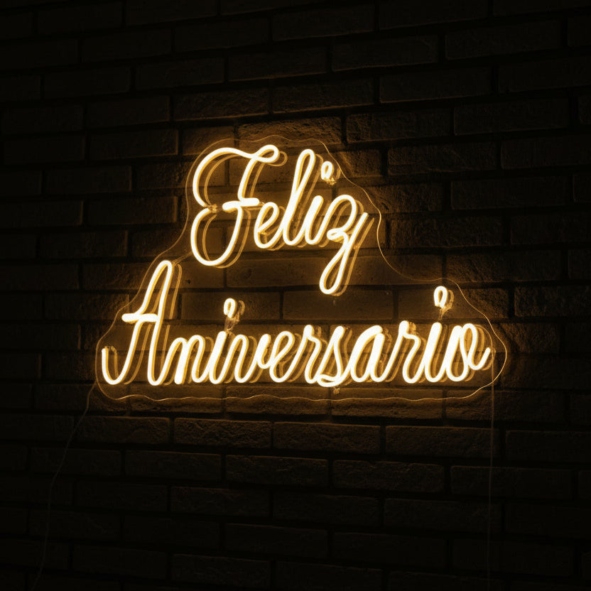 Feliz aniversario led
