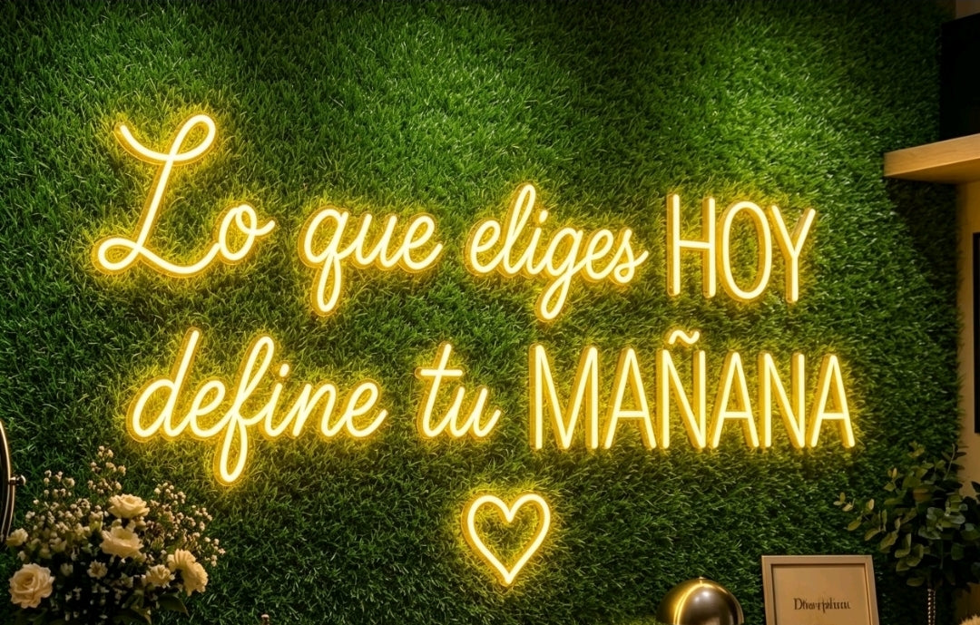FRASE Lo que eliges Hoy..