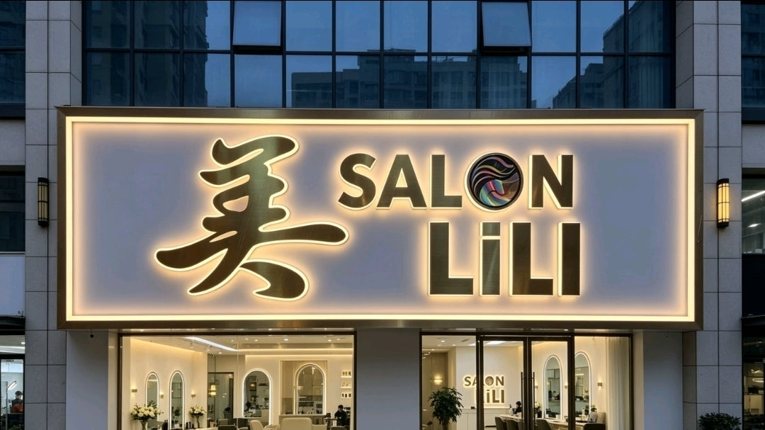LETRERO 3D SALON LILI PERSONALIZADA