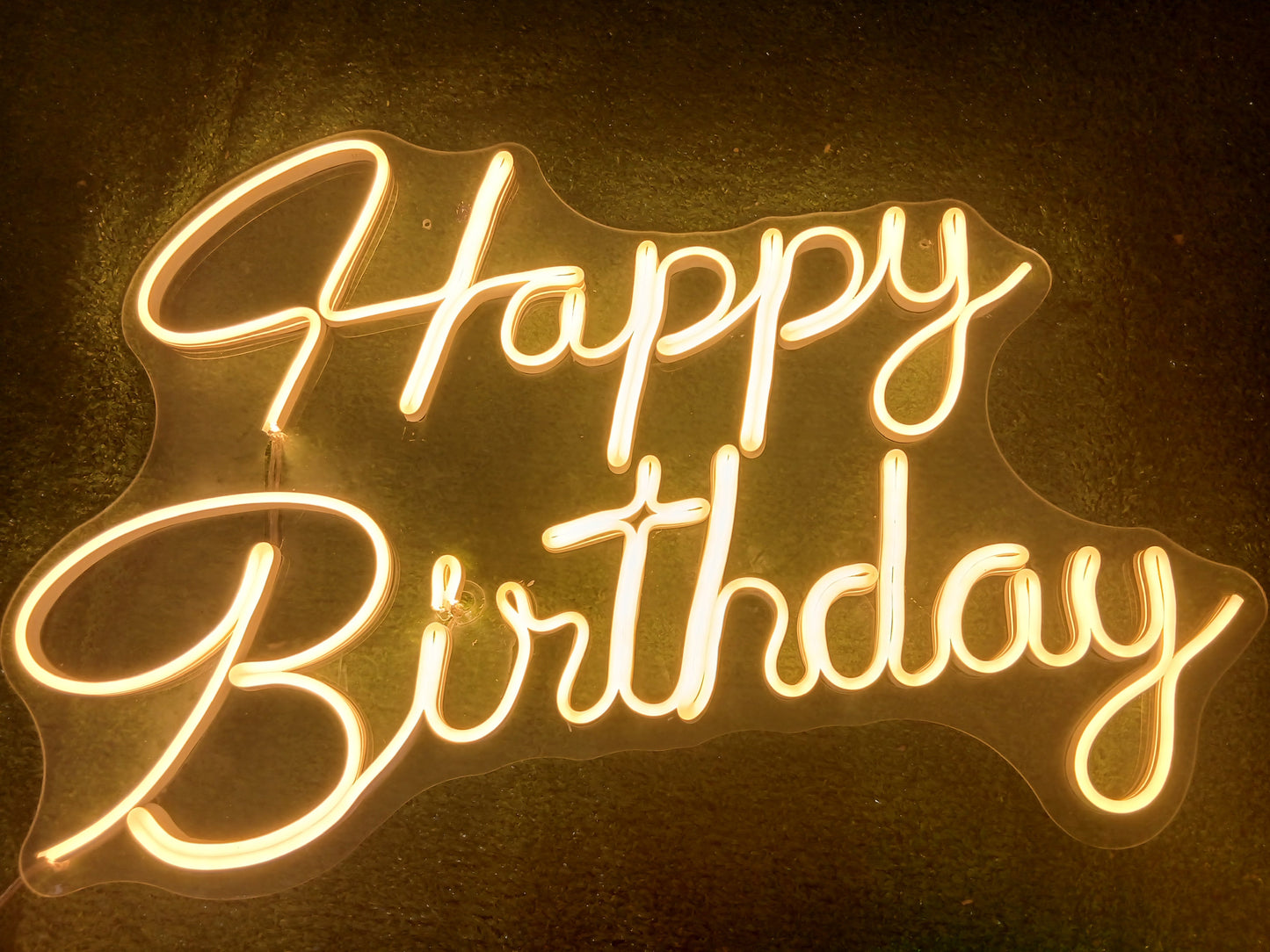 Feliz Cumpleaños Neón Led (Luz cálida)