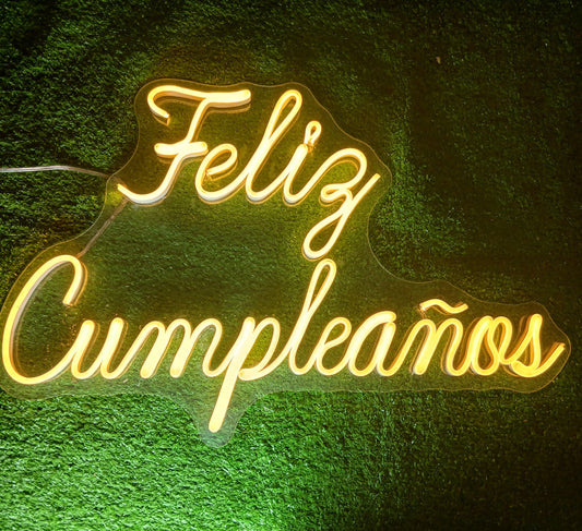 Diseño Feliz Cumpleaños (Español)