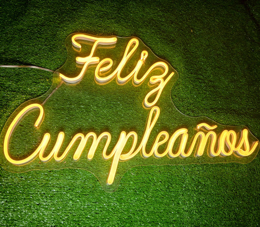 Diseño Feliz Cumpleaños (Español)