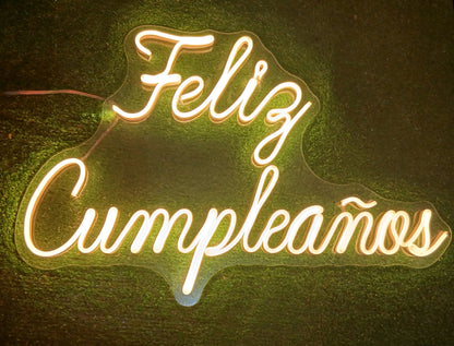 Diseño Feliz Cumpleaños (Español)