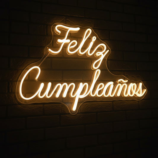 Diseño Feliz Cumpleaños (Español)
