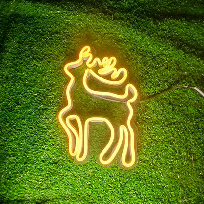 Diseño con motivo Navideño "Reno"