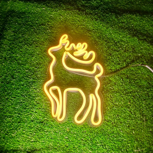 Diseño con motivo Navideño "Reno"