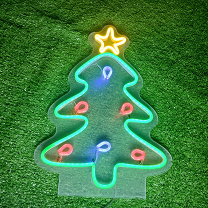 Diseño motivo navideño (Arbolito y estrella)