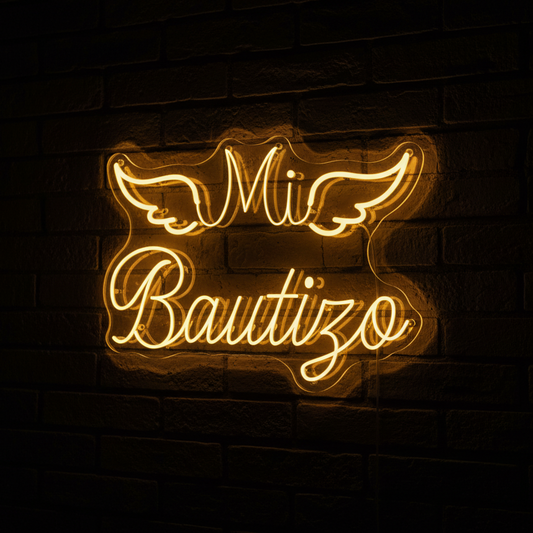 LUCES Led mi bautizo