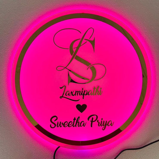 Logo retroiluminado PARA SALON DE BELLEZA