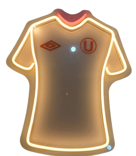 CAMISETA LED NEON (UNIVERSITARIO)
