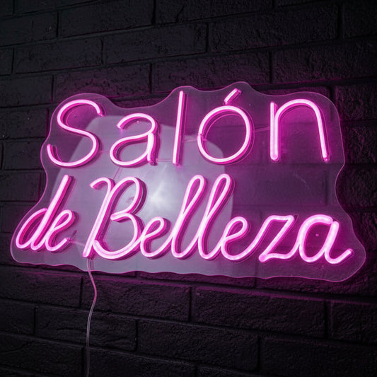 SALON DE BELLEZA LED