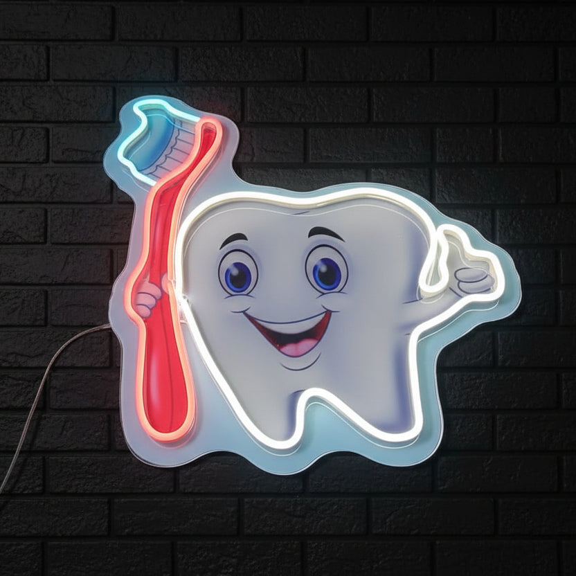 FIGURA DIENTE EN LED