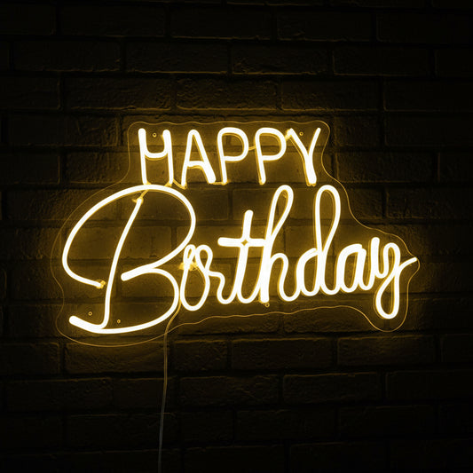 Happy birthday led